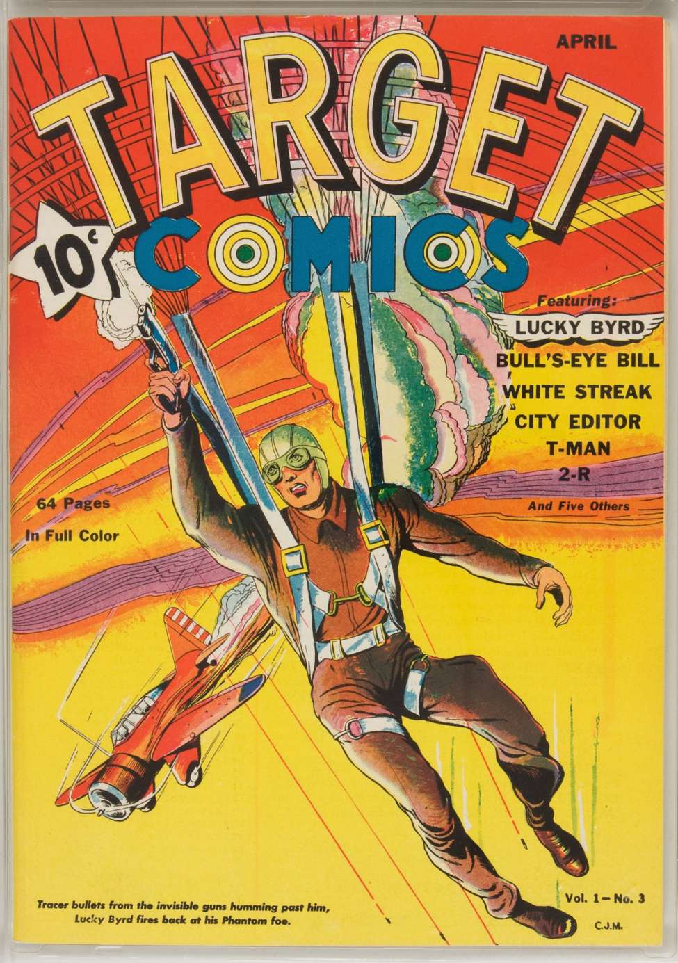 Comic Book Cover For Target Comics v1 3