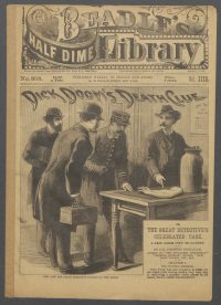 Large Thumbnail For Beadle's Half Dime Library 808 - Dick Doom's Death Clue