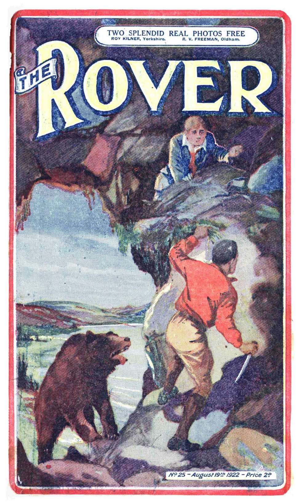 Comic Book Cover For The Rover 25