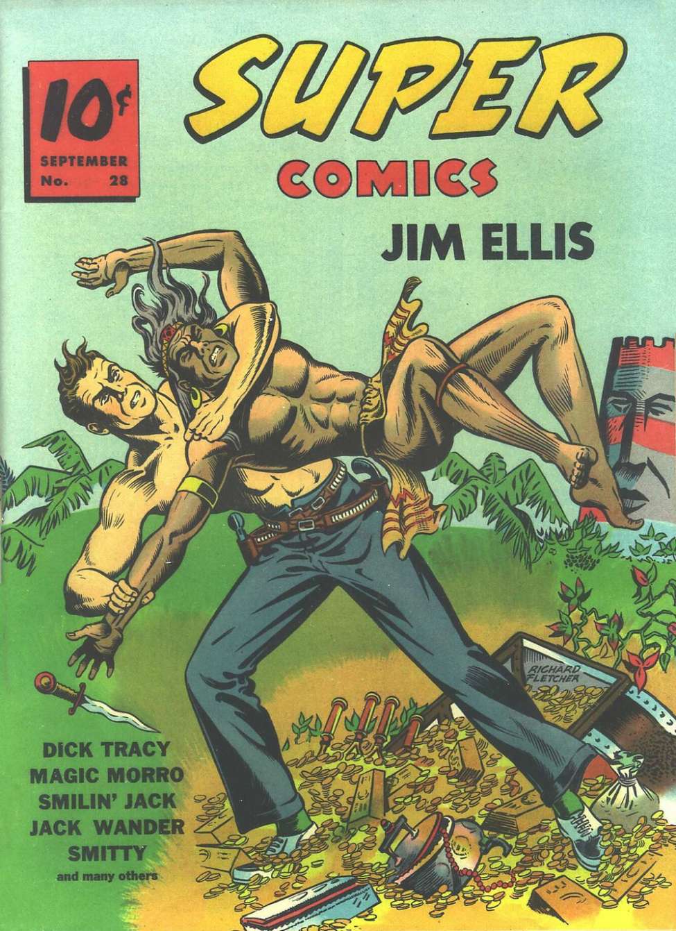 Book Cover For Super Comics 28