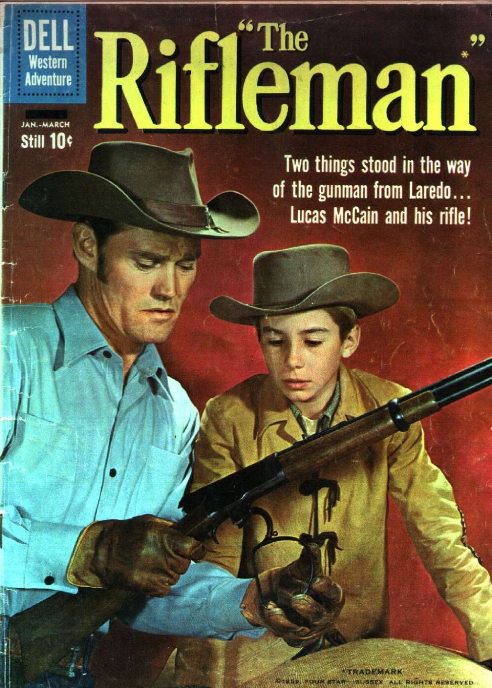 Comic Book Cover For The Rifleman 2