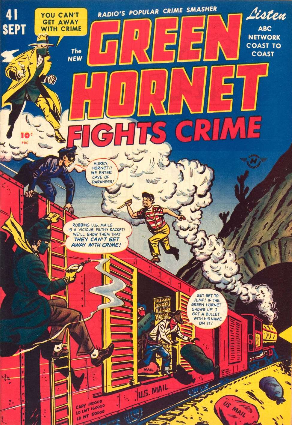 Comic Book Cover For Green Hornet Comics 41