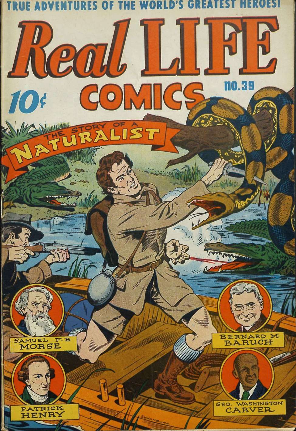 Book Cover For Real Life Comics 39