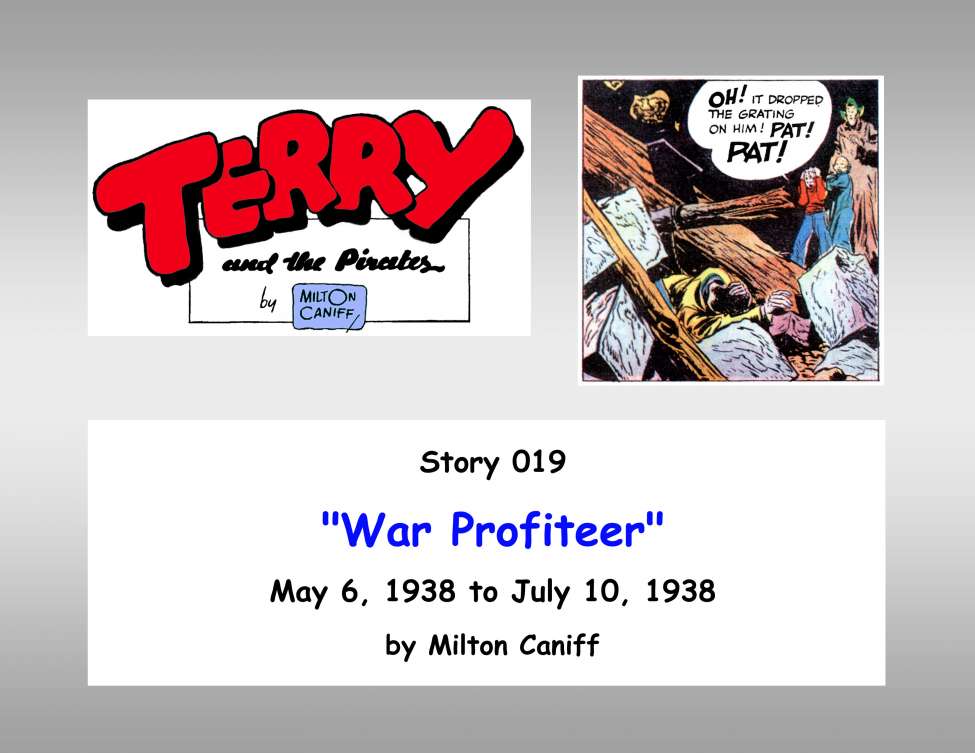 Book Cover For Terry and the Pirates 19 C a) War Profiteer