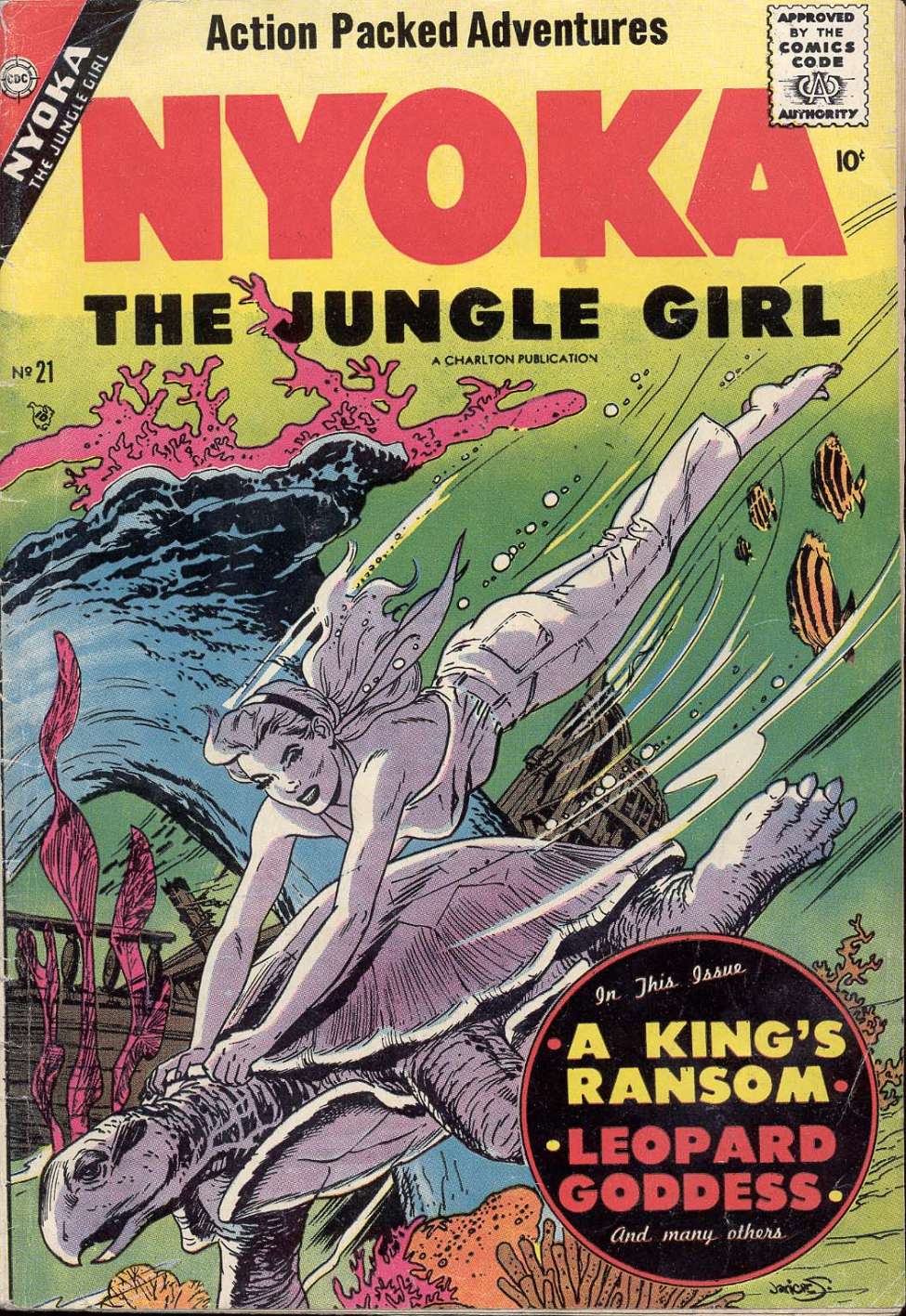 Book Cover For Nyoka the Jungle Girl 21