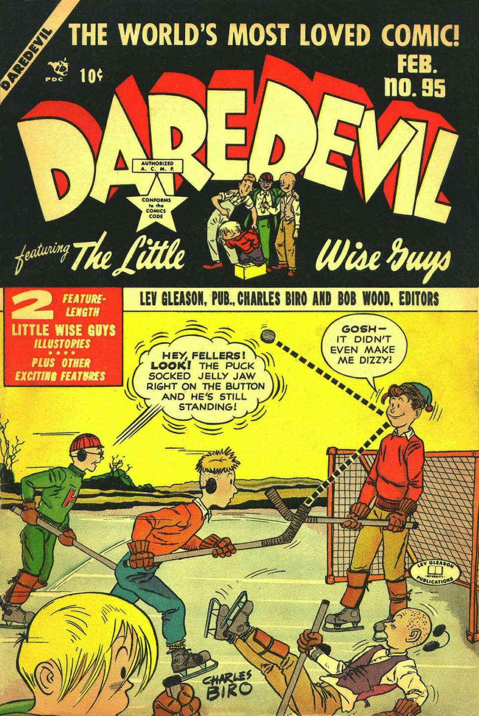 Comic Book Cover For Daredevil Comics 95