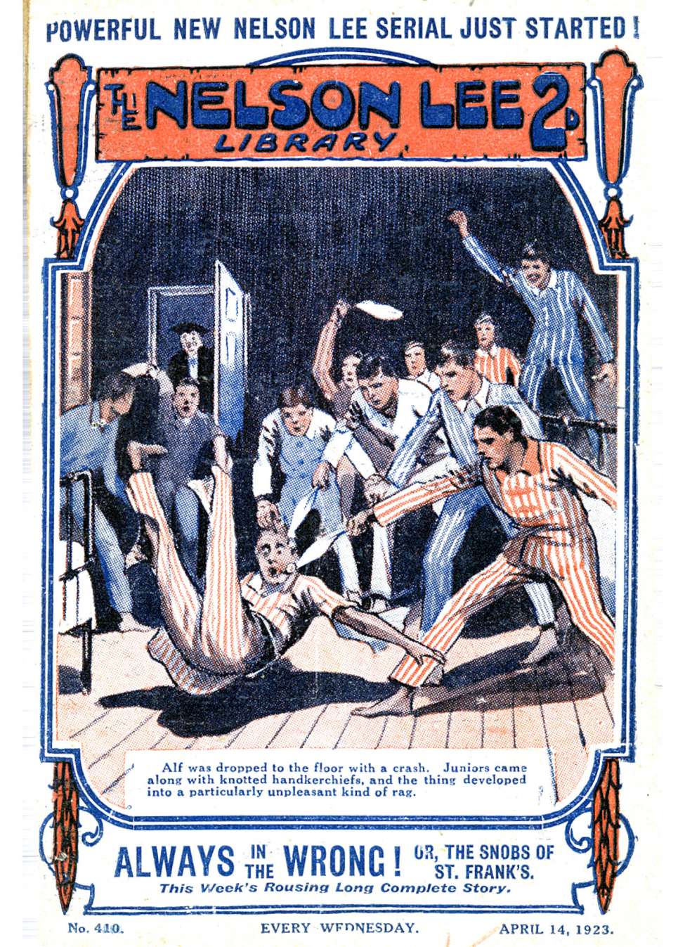 Comic Book Cover For Nelson Lee Library s1 410 - Always in the Wrong