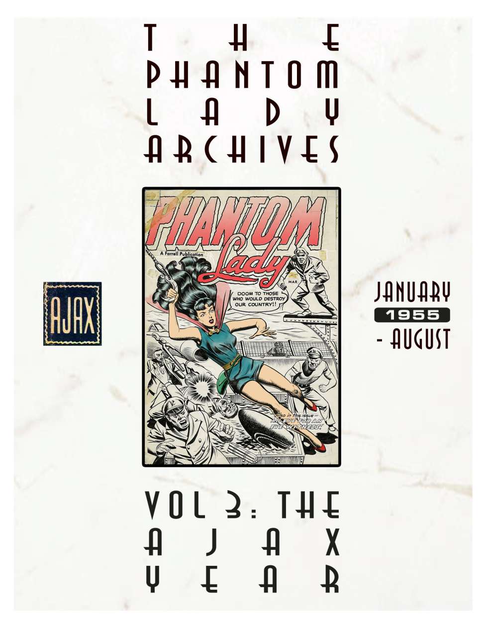 Book Cover For Phantom Lady Archives v3.1 - The Ajax Year