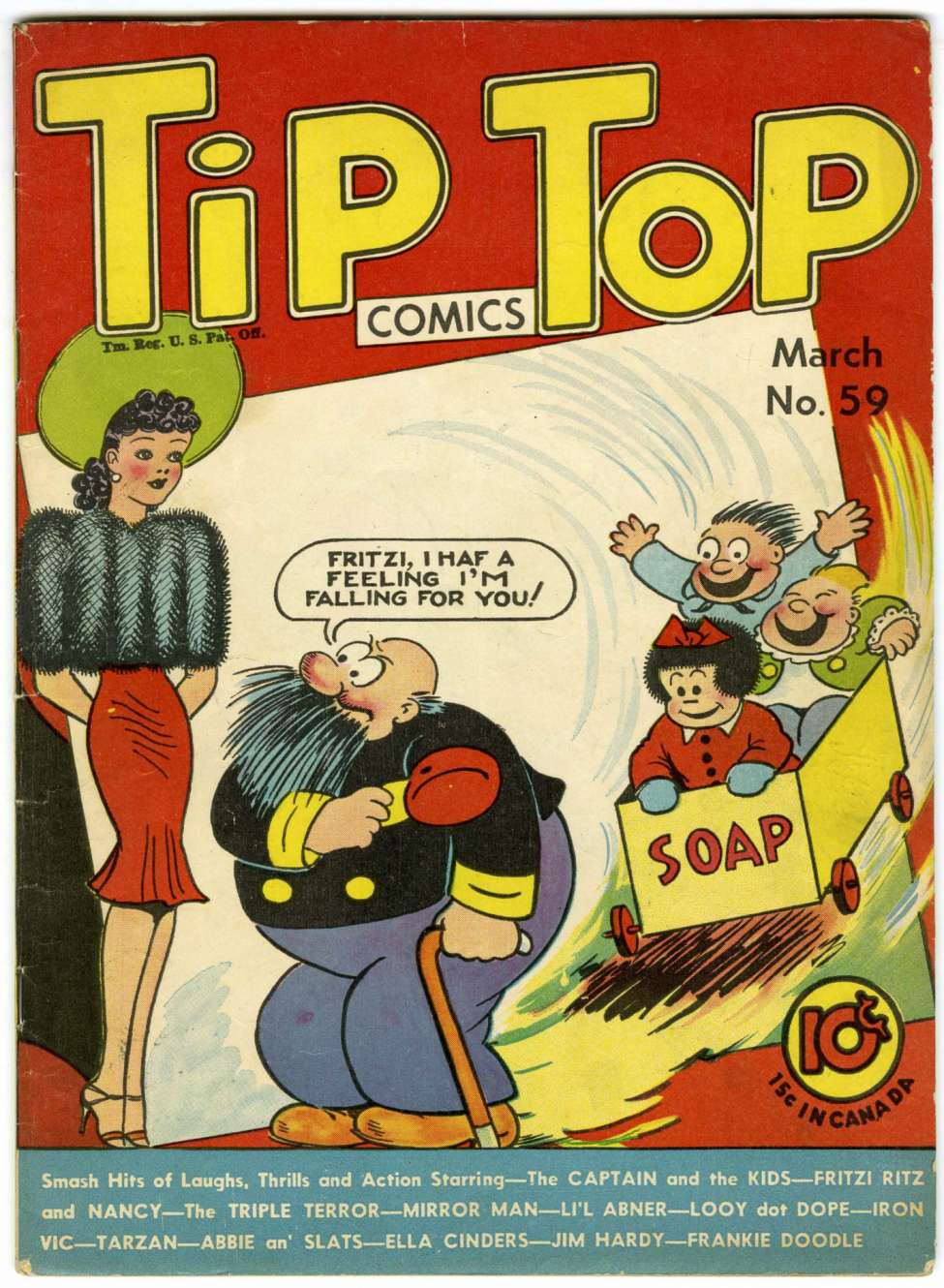 Comic Book Cover For Tip Top Comics 59