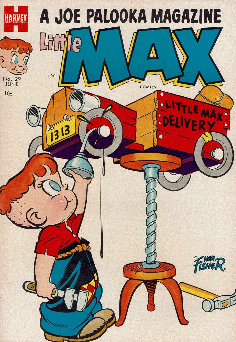 Comic Book Cover For Little Max Comics 29