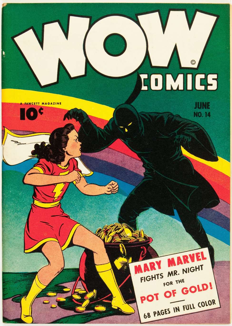 Comic Book Cover For Wow Comics 14 (alt) - Version 2