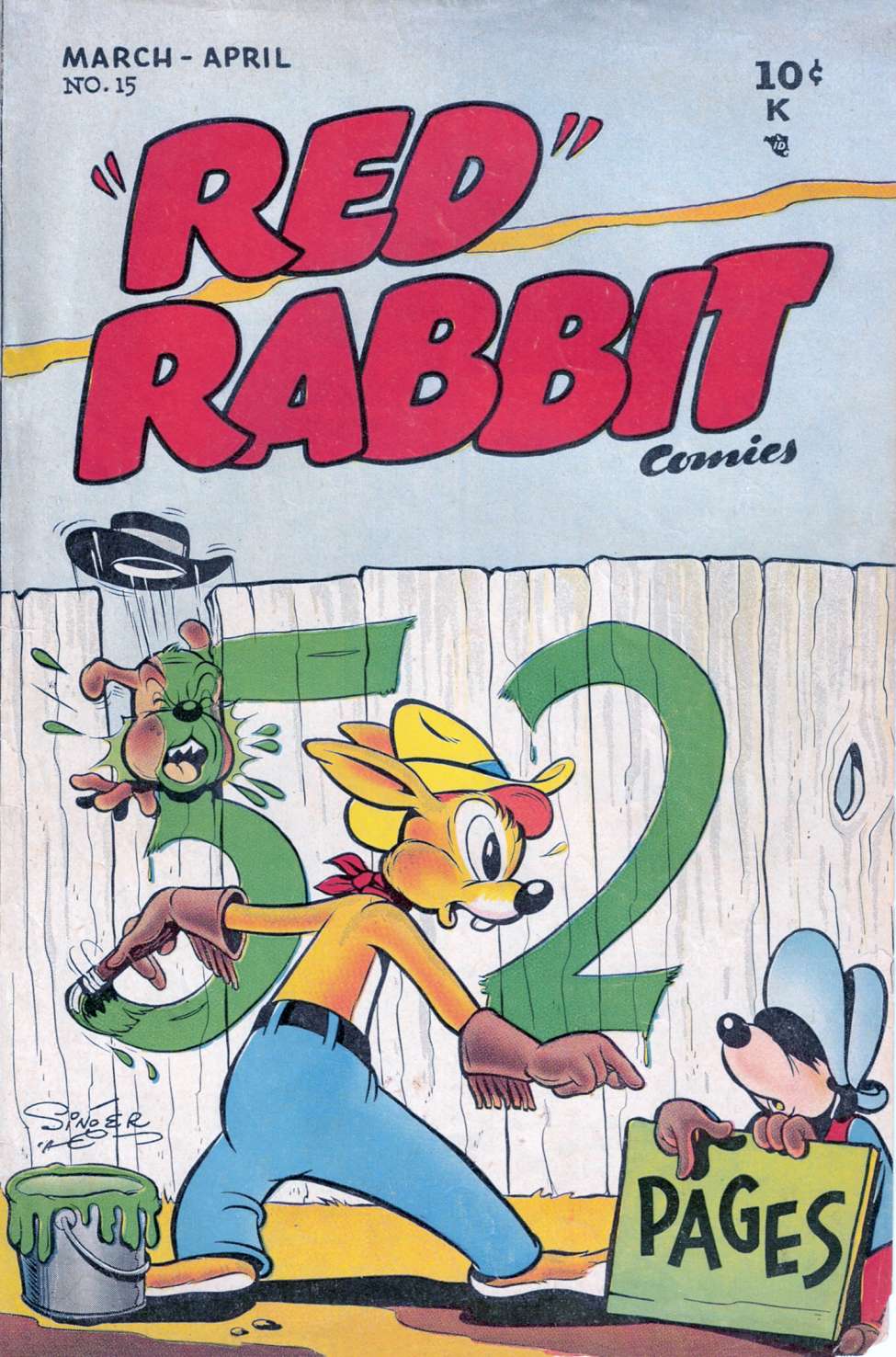Comic Book Cover For Red Rabbit 15