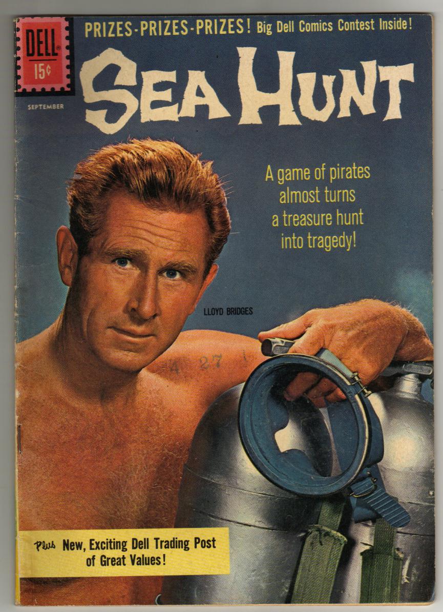 Comic Book Cover For Sea Hunt 10