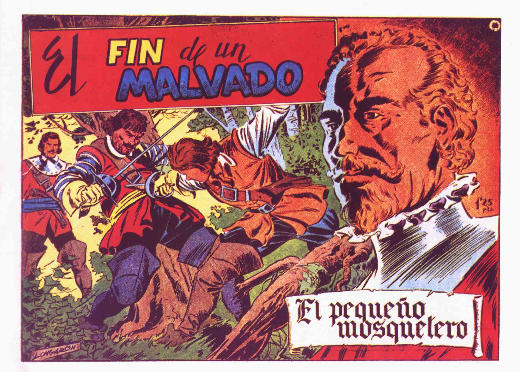 Comic Book Cover For El Pequeño Mosquetero 18 - El Fin De Un Malvado