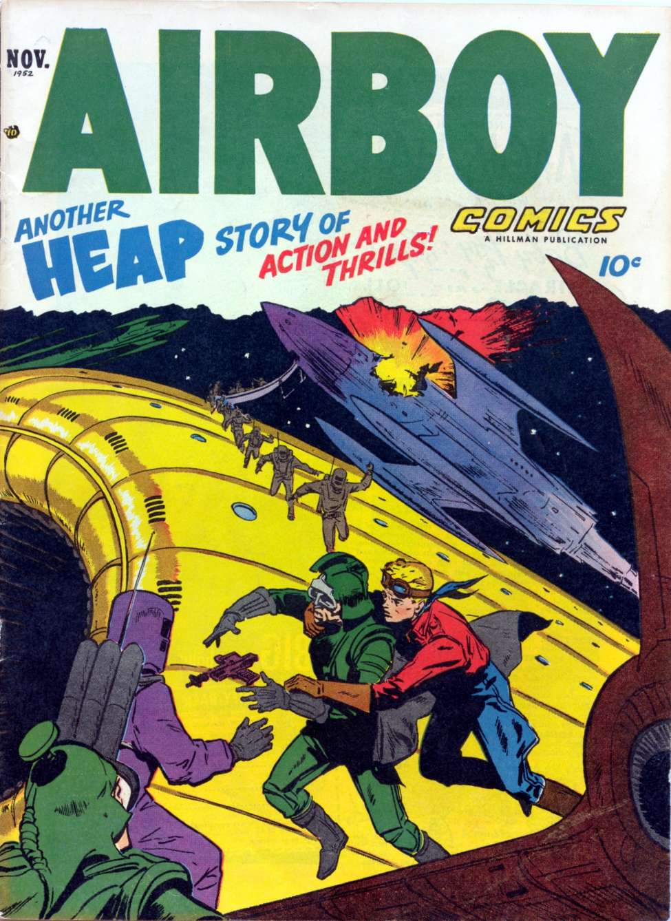 Comic Book Cover For Airboy Comics v9 10
