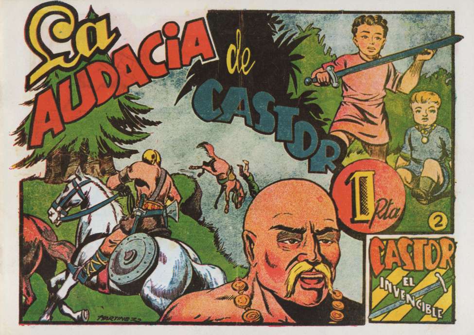 Comic Book Cover For Castor el Invencible 2 - La Audacia de Castor