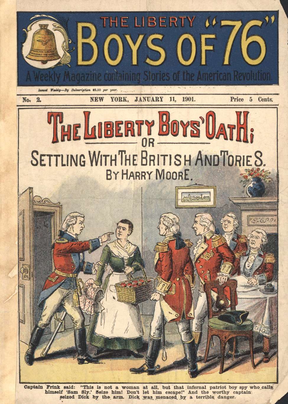 Book Cover For The Liberty Boys of 76 2 - The Liberty Boys' Oath