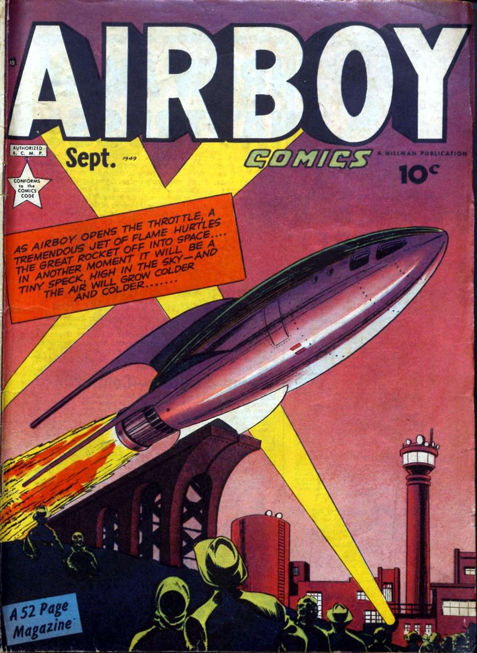 Comic Book Cover For Airboy Comics v6 8