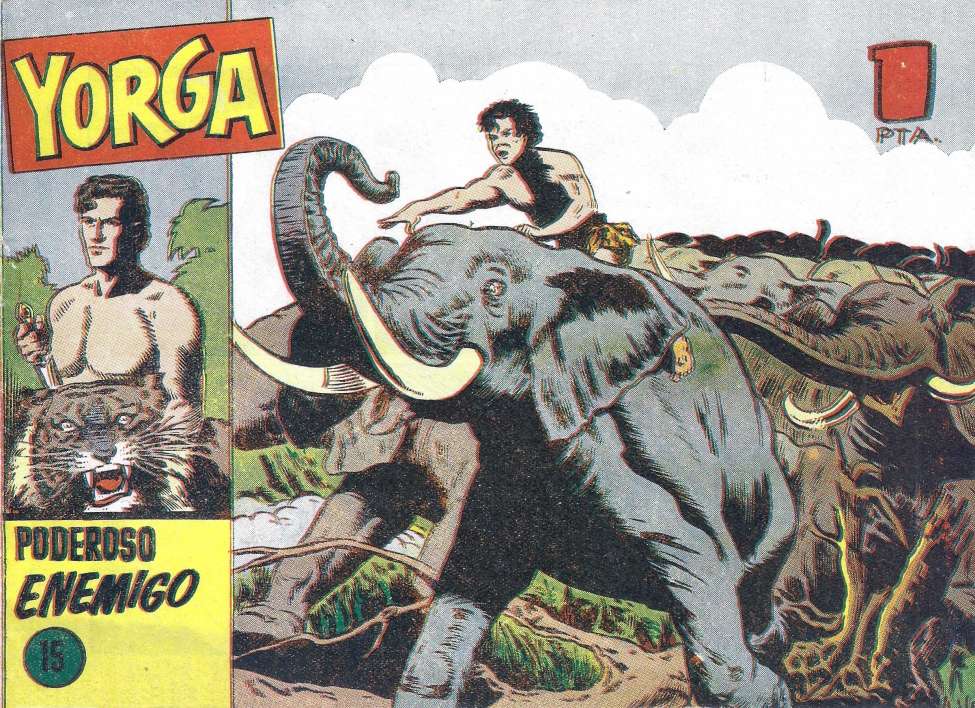 Comic Book Cover For Yorga 15 - Poderoso enemigo