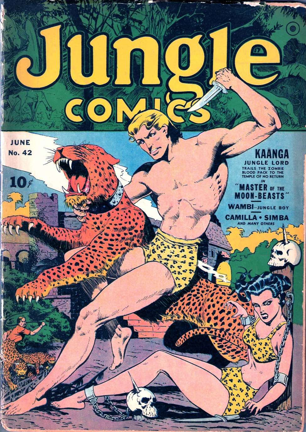 Book Cover For Jungle Comics 42