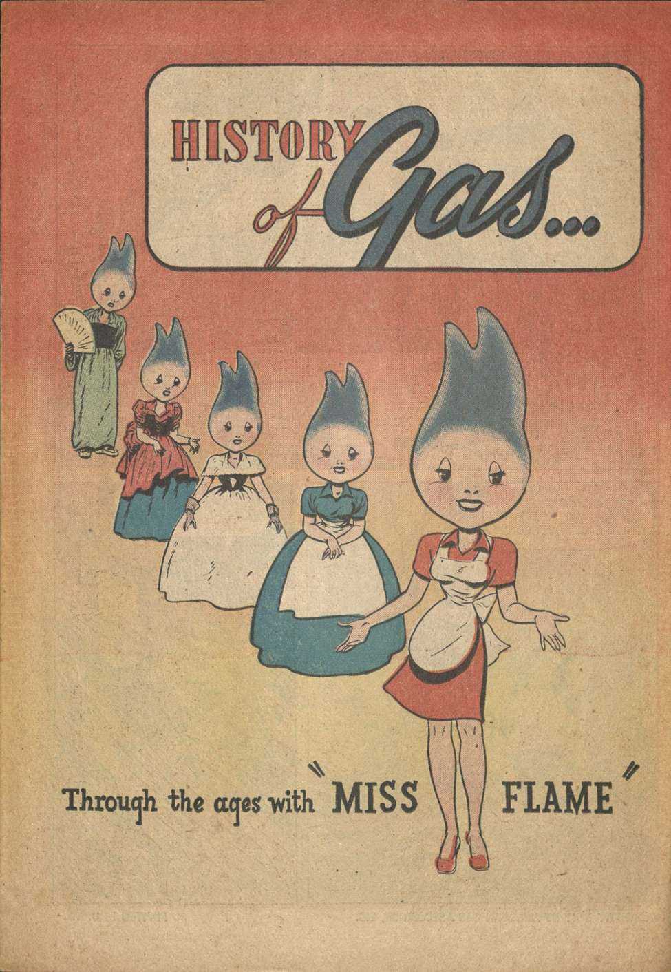 Book Cover For History of Gas - American Gas Association