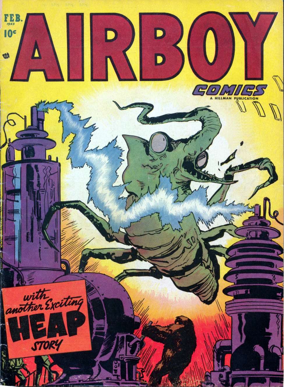 Comic Book Cover For Airboy Comics v10 1
