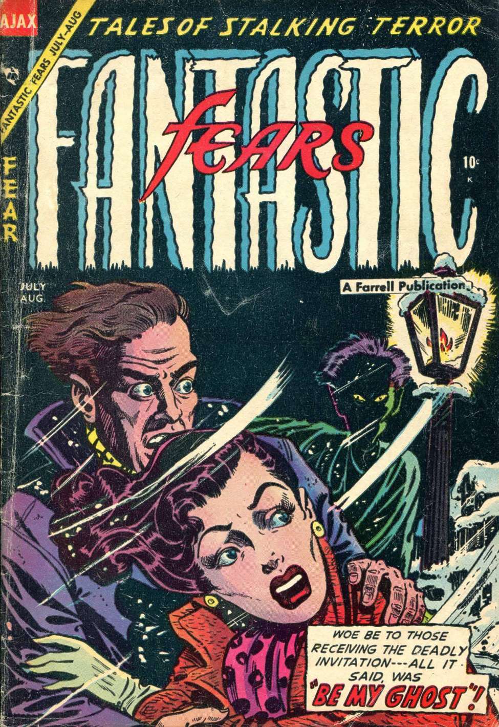 Comic Book Cover For Fantastic Fears 8
