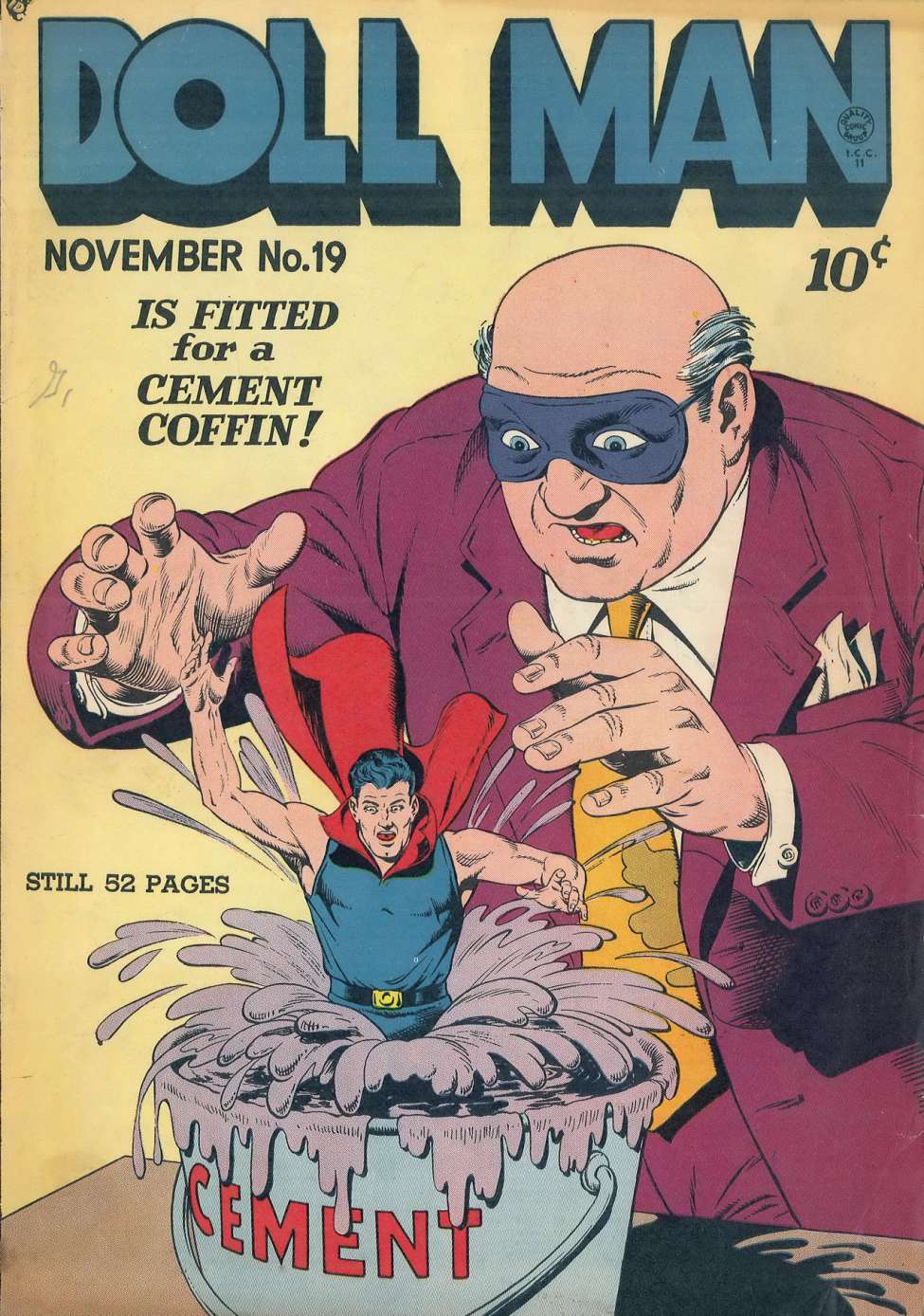 Comic Book Cover For Doll Man 19