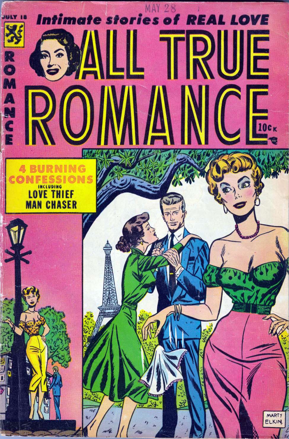 Comic Book Cover For All True Romance 18