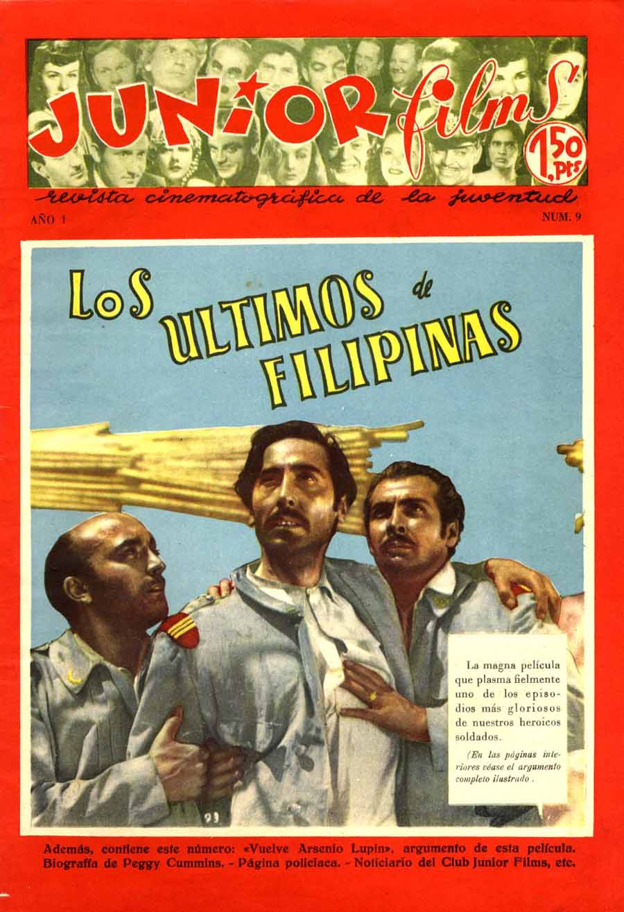 Comic Book Cover For Junior Films 9 Los últimos de Filipinas