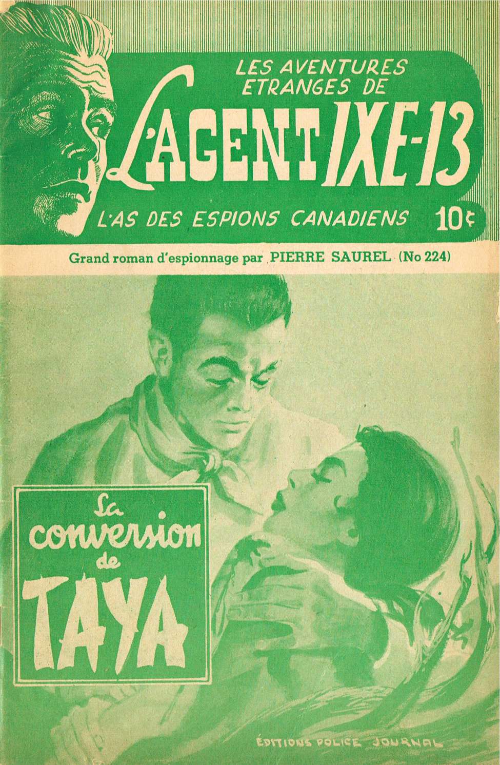 Book Cover For L'Agent IXE-13 v2 224 - La conversion de Taya