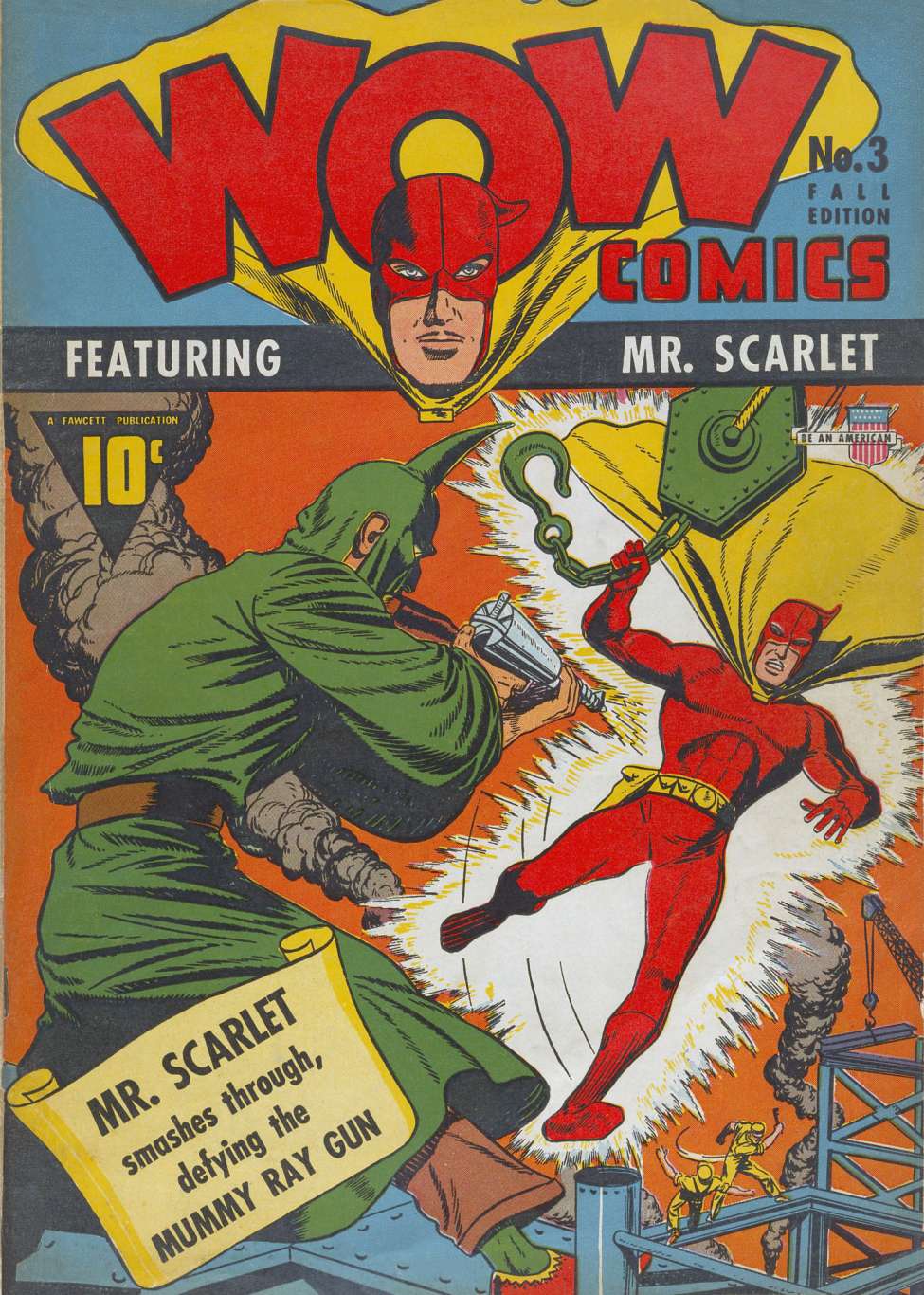 Book Cover For Wow Comics 3