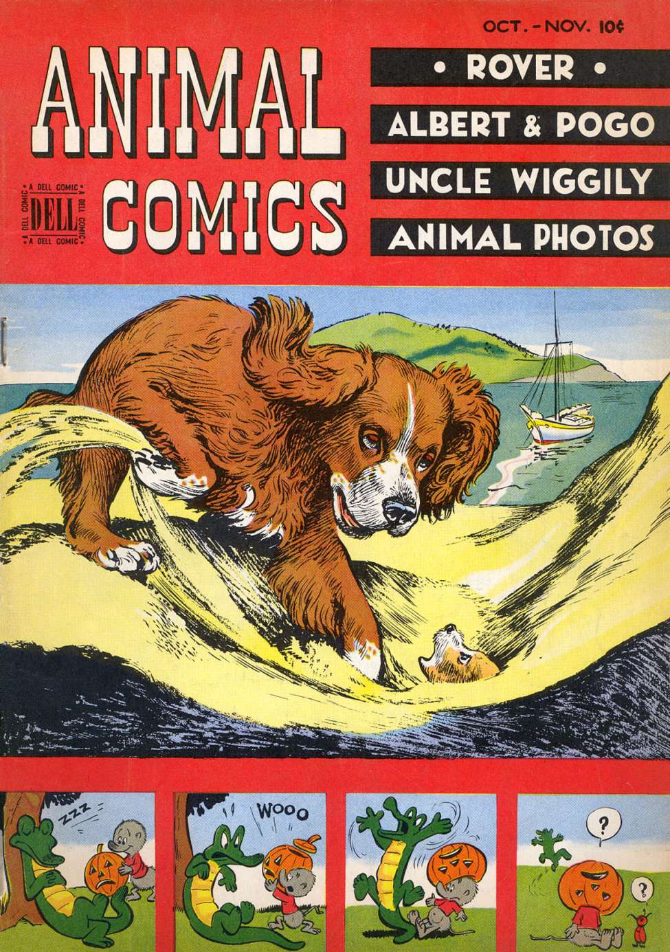 Comic Book Cover For Animal Comics 29