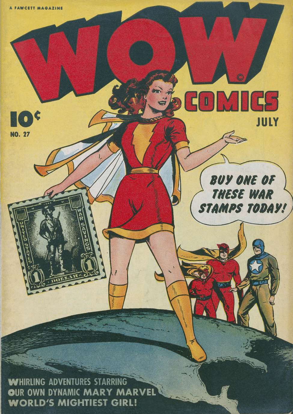 Book Cover For Wow Comics 27 - Version 2