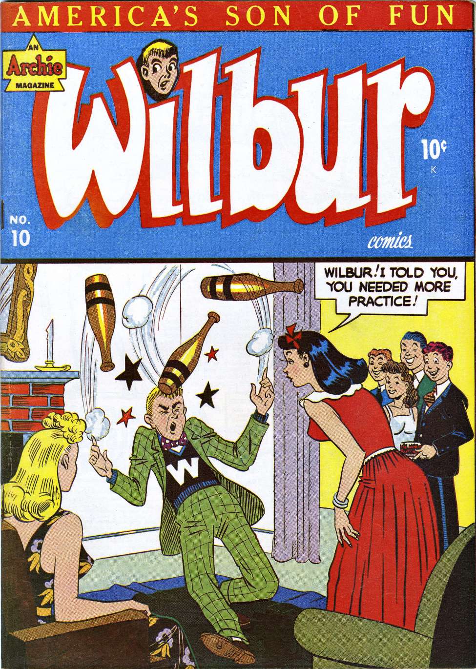 Book Cover For Wilbur Comics 10