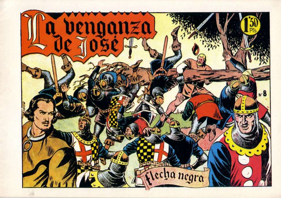 Comic Book Cover For Flecha Negra 8 - La Venganza De Jose
