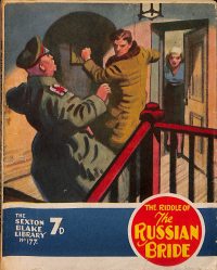 Large Thumbnail For Sexton Blake Library S3 177 - The Riddle of the Russian Bride
