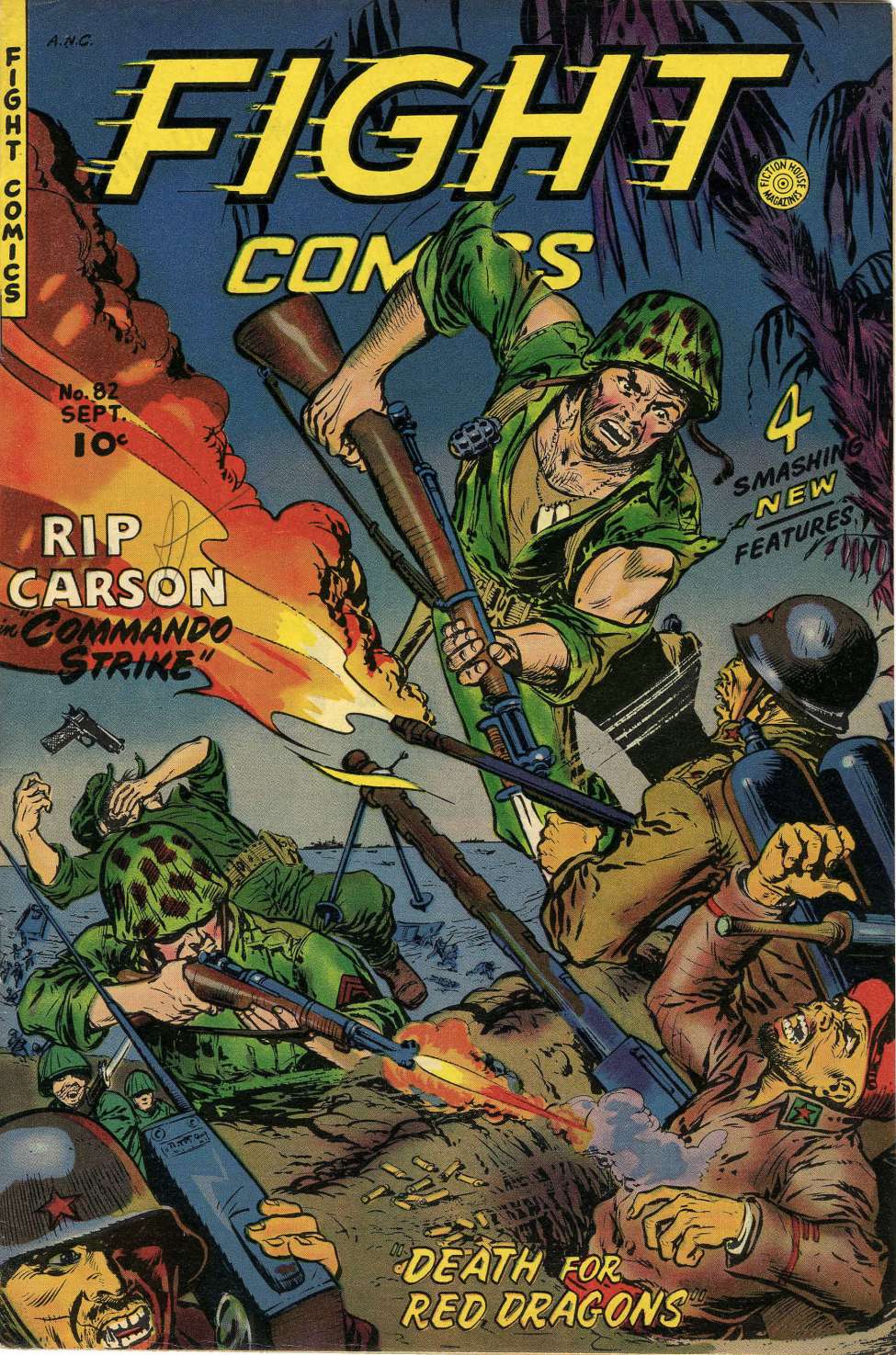 Comic Book Cover For Fight Comics 82 (alt) - Version 2