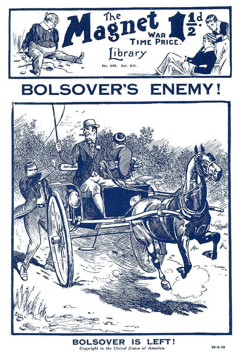 Book Cover For The Magnet 542 - Bolsover's Enemy!