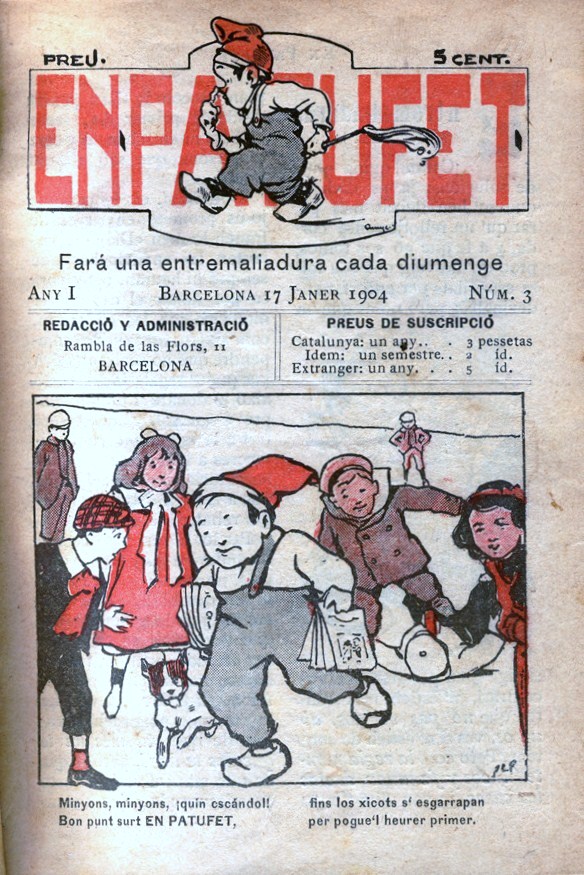 Comic Book Cover For En Patufet 3