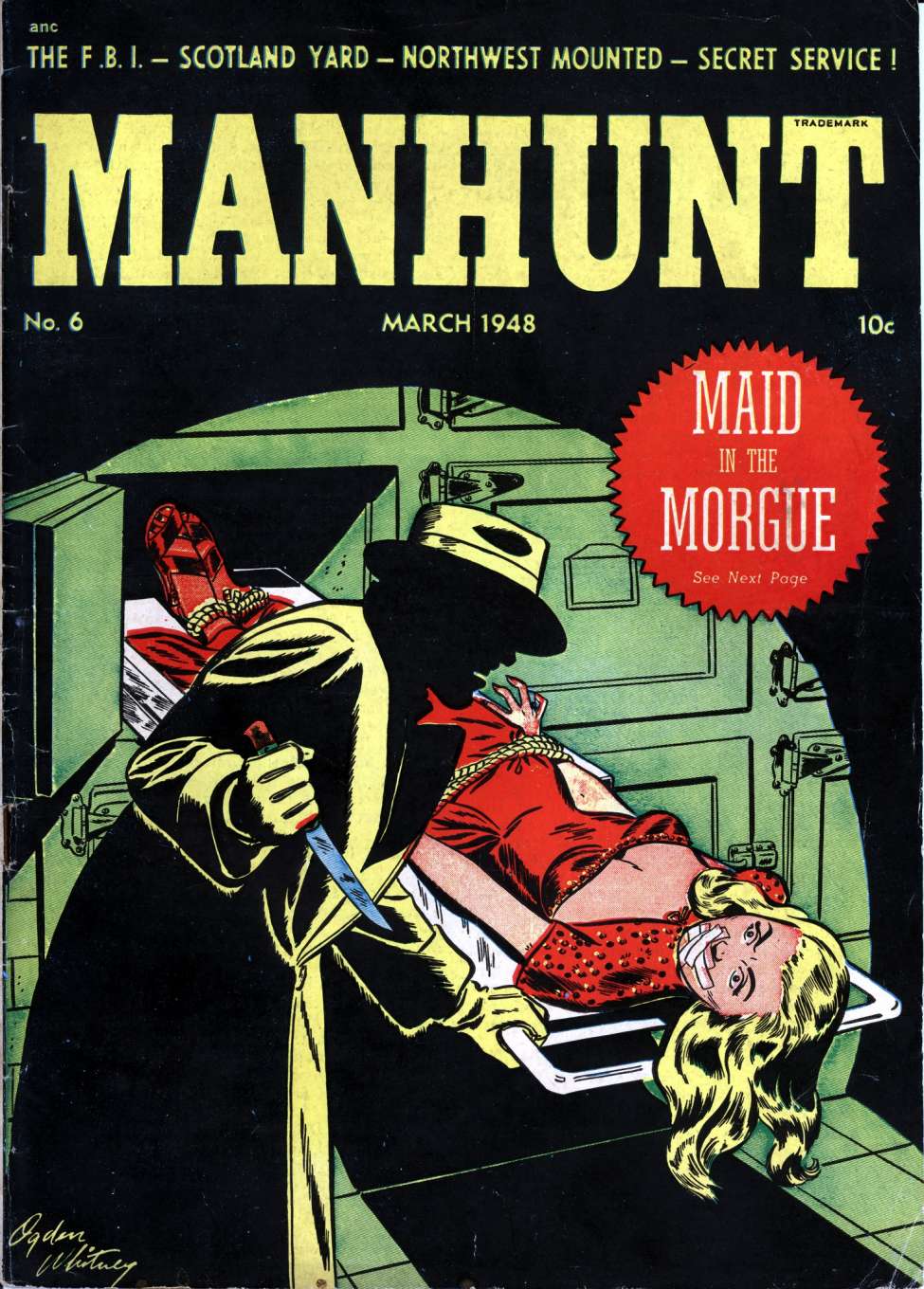 Comic Book Cover For Manhunt 6