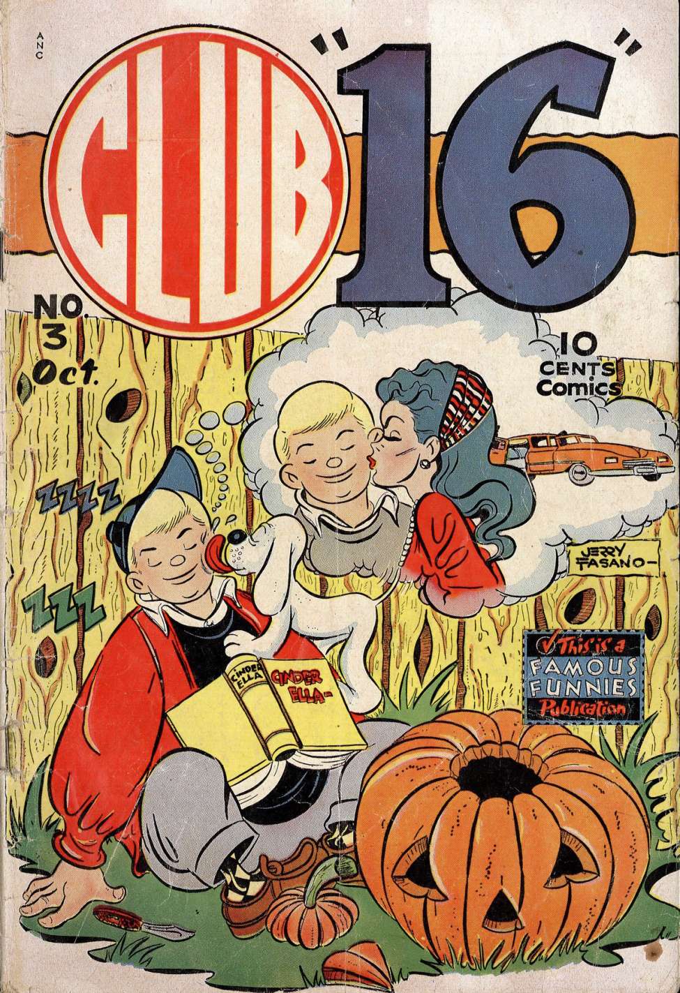 Comic Book Cover For Club 16 3