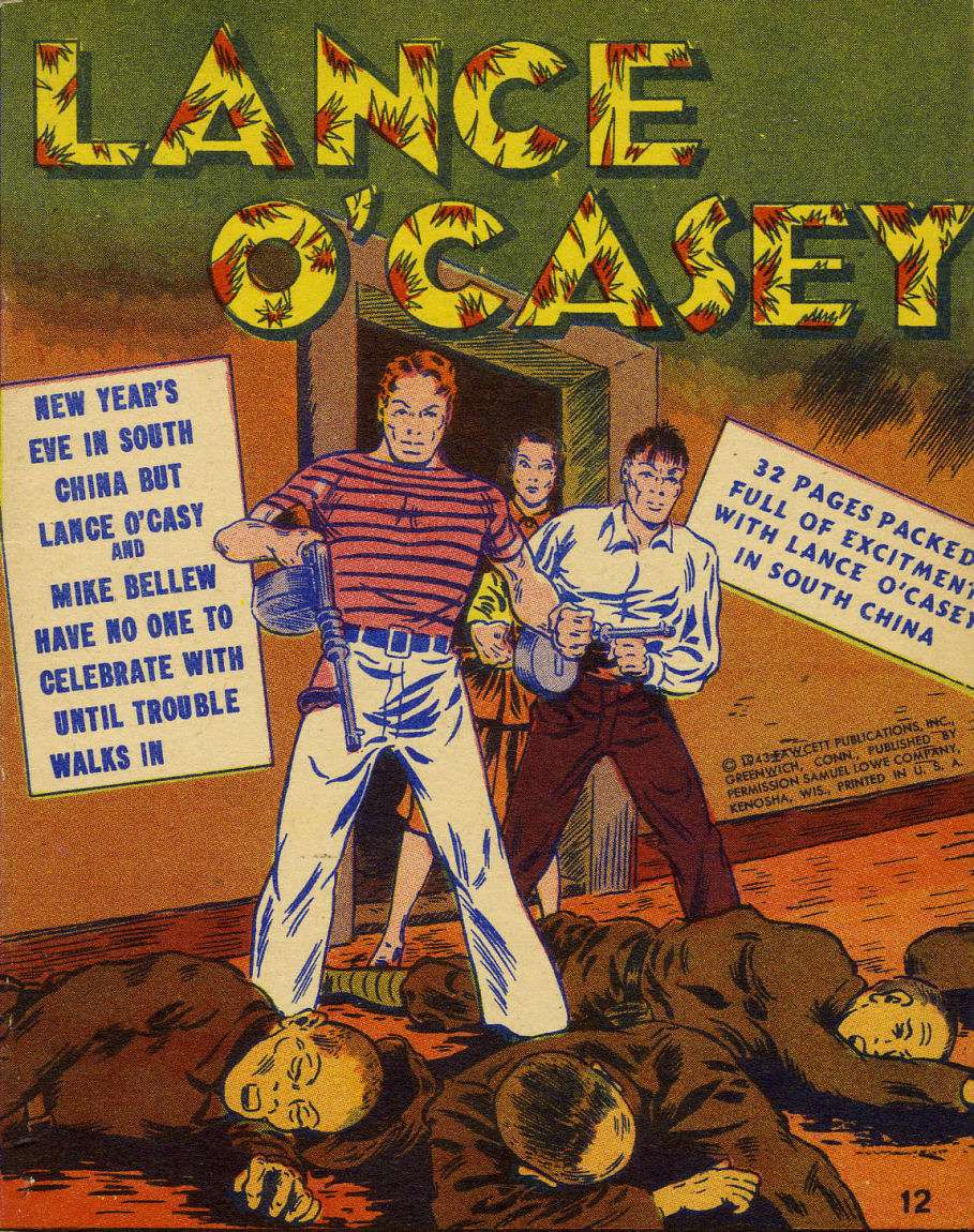 Comic Book Cover For Mighty Midget Comics - Lance O'Casey