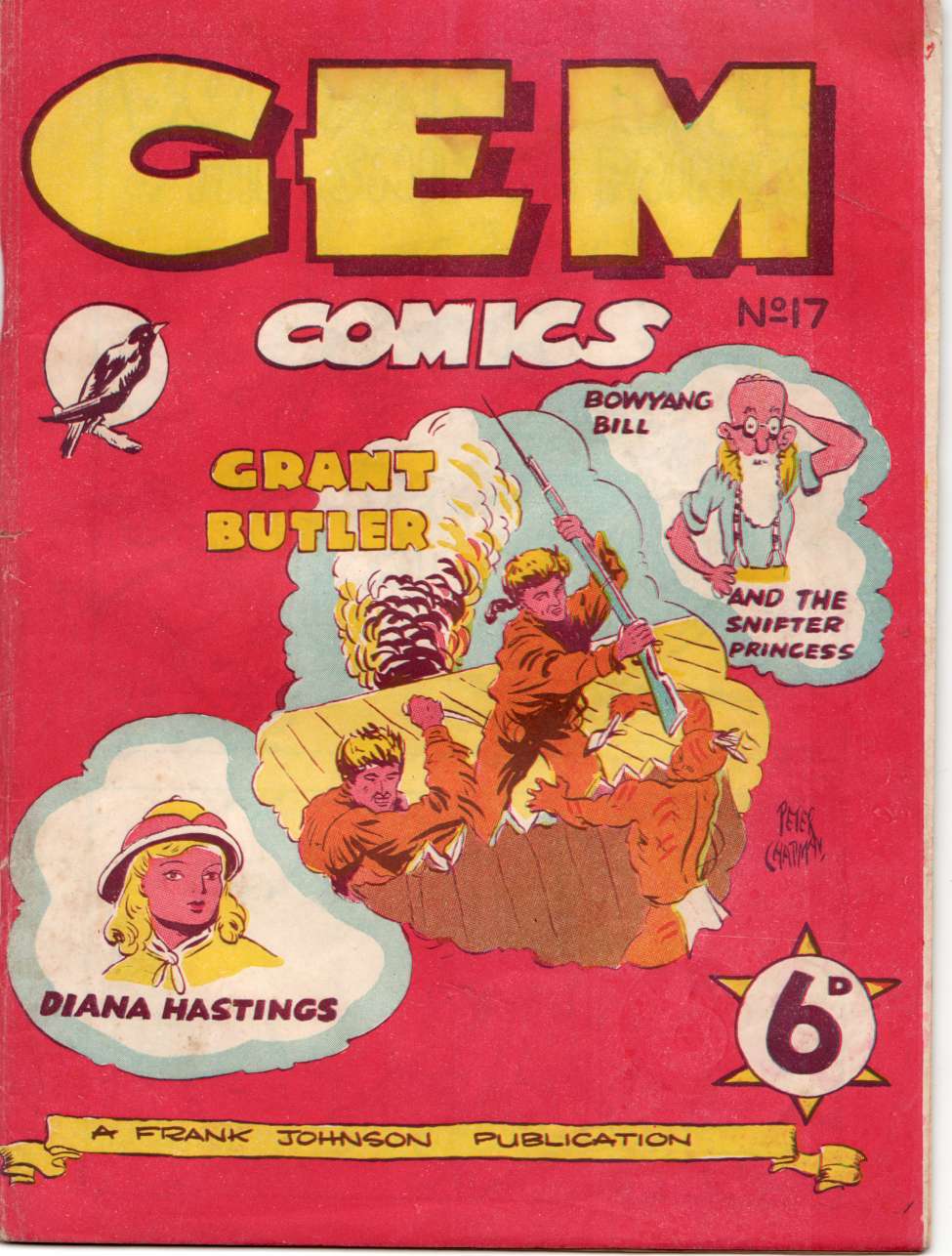 Book Cover For Gem Comics 17