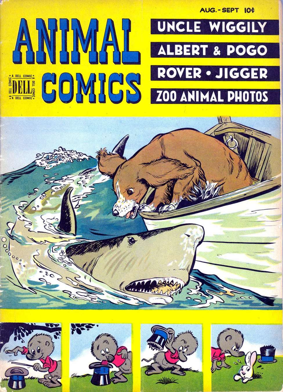 Comic Book Cover For Animal Comics 28 - Version 1