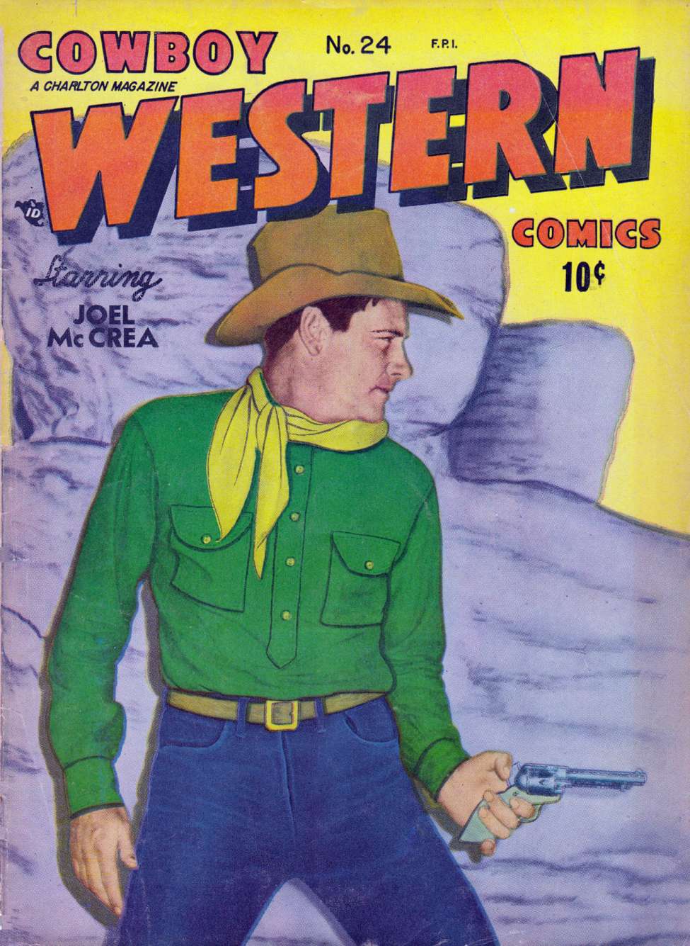 Comic Book Cover For Cowboy Western 24