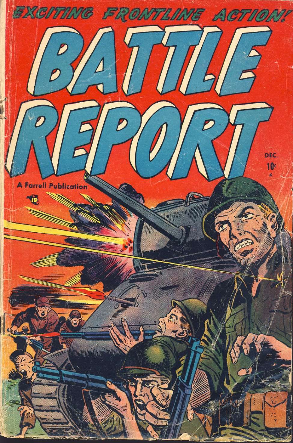 Comic Book Cover For Battle Report 3
