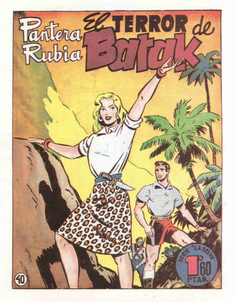 Book Cover For Pantera Rubia 29 - El Terror De Batak