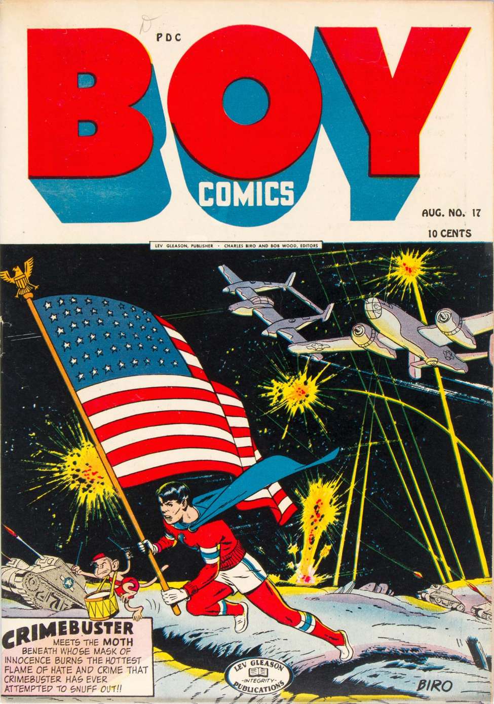 Comic Book Cover For Boy Comics 17