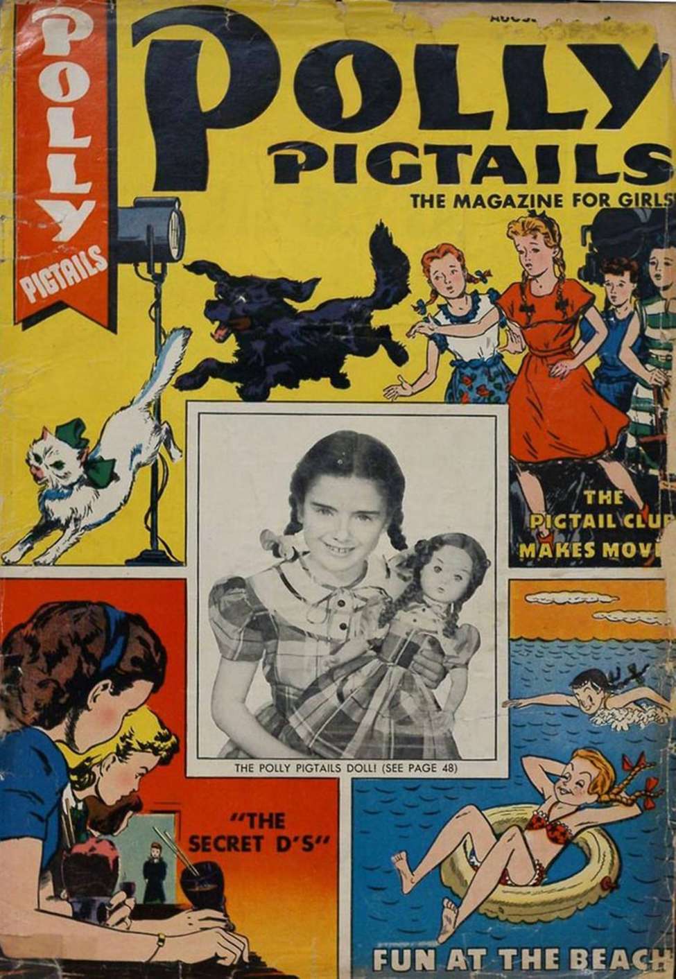 Comic Book Cover For Polly Pigtails 19